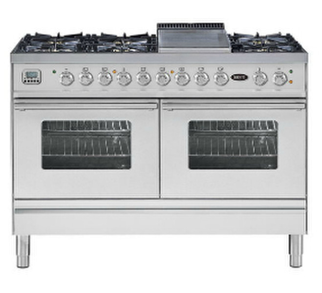 Boretti VFP-1207 IX Отдельностоящий Gas hob A Нержавеющая сталь кухонная плита