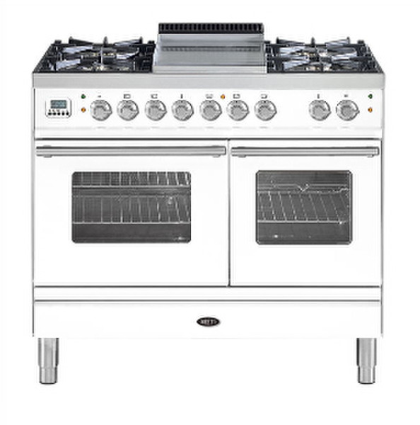 Boretti VFPNO-104 WT Freestanding Gas hob cooker