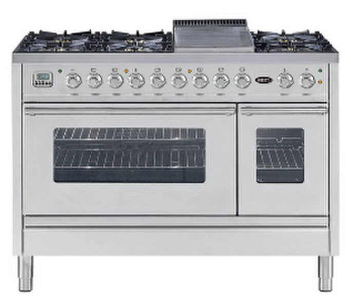 Boretti VP-120 S IX Отдельностоящий Gas hob A Нержавеющая сталь кухонная плита