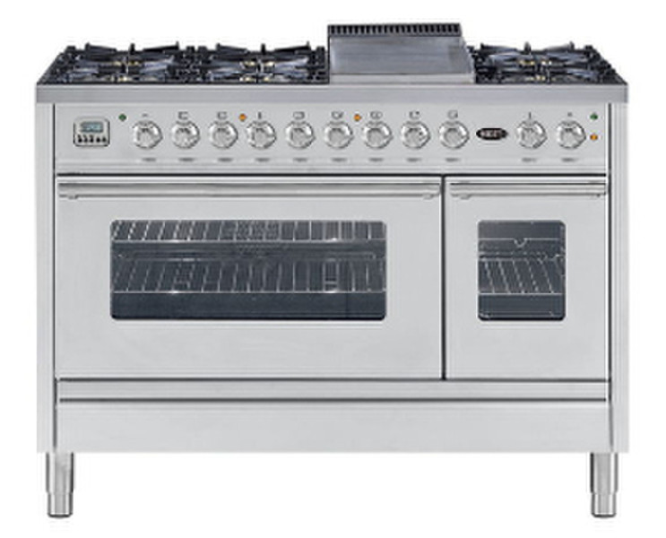 Boretti VP-1207 S IX Отдельностоящий Gas hob A Нержавеющая сталь кухонная плита