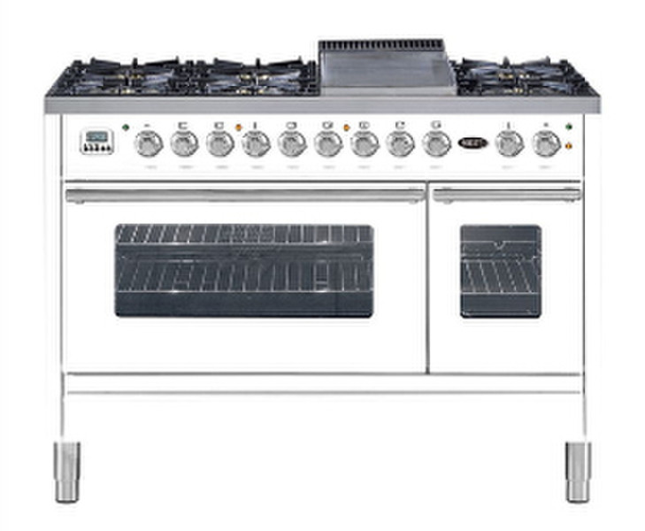 Boretti VP-1207 S WT G/B Freistehend Gas hob A Küchenherd