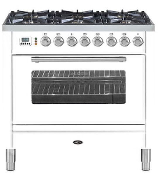 Boretti VPN-96 WT Freestanding Gas hob A cooker