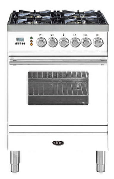 Boretti VPNR-64 WT Freestanding Gas A White cooker