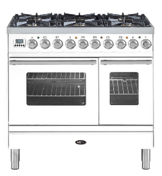 Boretti VPNR-946 WT Freistehend Gas hob A Küchenherd