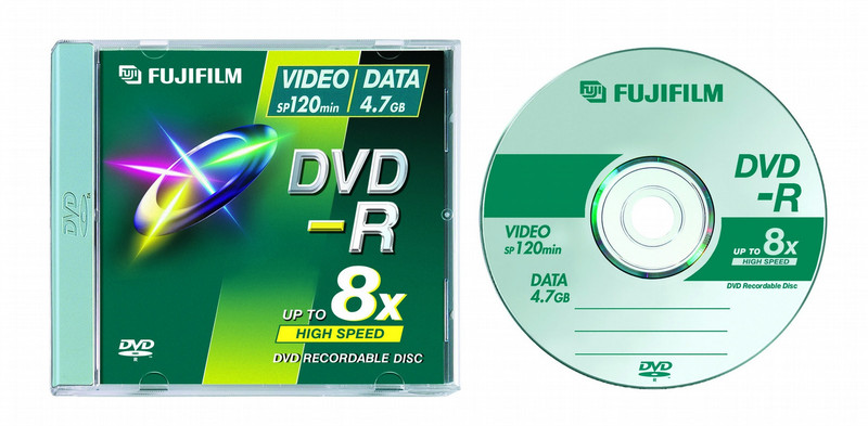 Fujifilm DVD-R 4.7Gb jewelcase 8x 4.7GB 1pc(s)