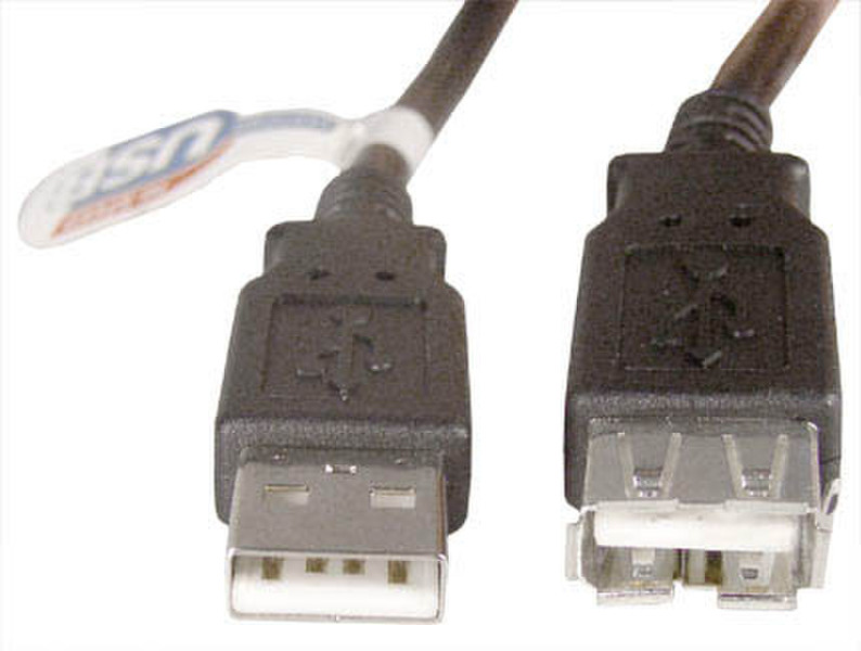 D-Link USB 2.0 Extension 3.2 m 3.2м Черный кабель USB