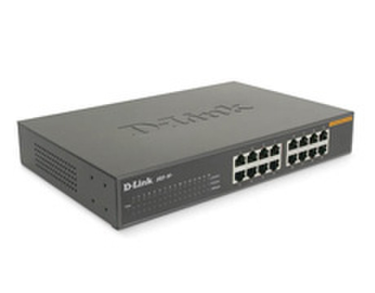 D-Link DSS-16+, 16-Port 10/100 Desktop Switch Неуправляемый