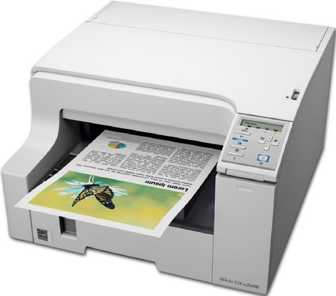 Ricoh Aficio GX e2600 Цвет 3600 x 1200dpi A4 струйный принтер