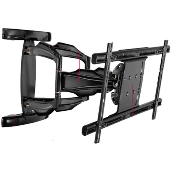 Peerless SA763PU Black flat panel wall mount