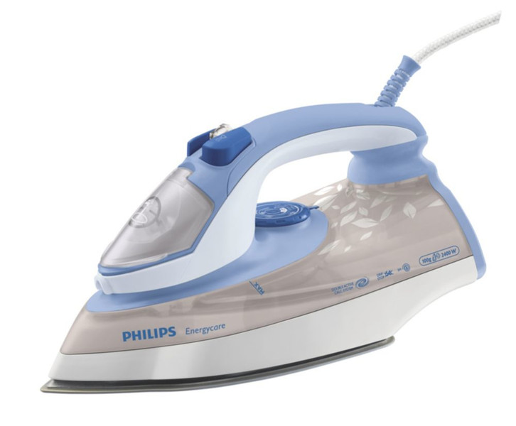 Philips EnergyCare GC3620/27 Steam iron 2400W Blue,White iron