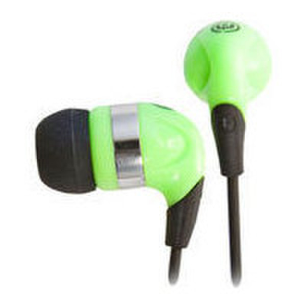 Wicked Audio WI-2101 Intraaural Green headphone