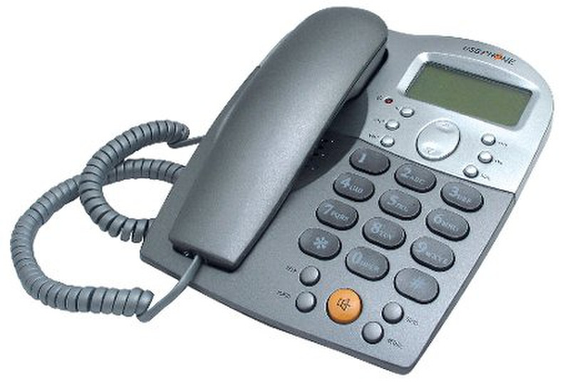 Sedna SE-P4K Wired handset LCD Silver IP phone