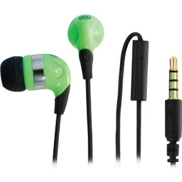 Wicked Audio WI-2151 Intraaural Green headphone
