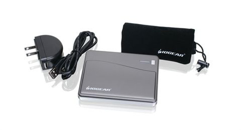 iogear GearPower High Capacity Mobile Power Station Lithium Polymer (LiPo) 6600mAh Grey