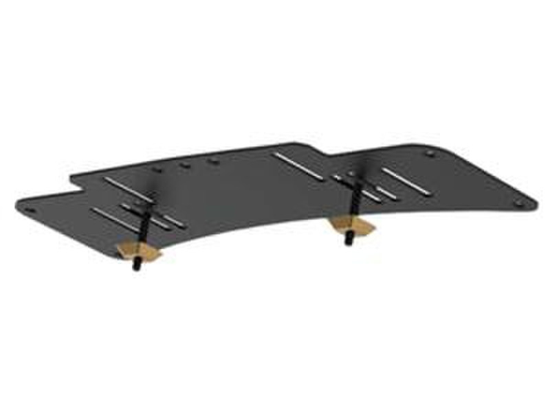 Peerless HLG440-LG-Q10 Black flat panel desk mount