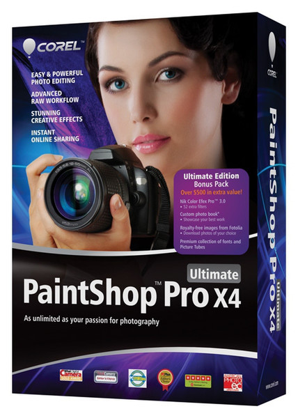 Corel PaintShop Pro X4 Ultimate, ITA