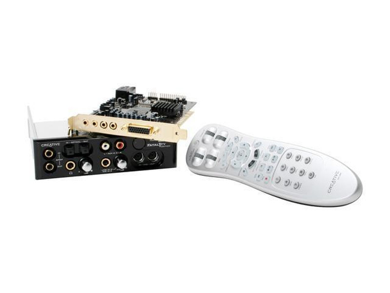 Creative Labs Sound Blaster X-Fi Platinum Fatal1ty Champion Series Internal 7.1channels PCI-E