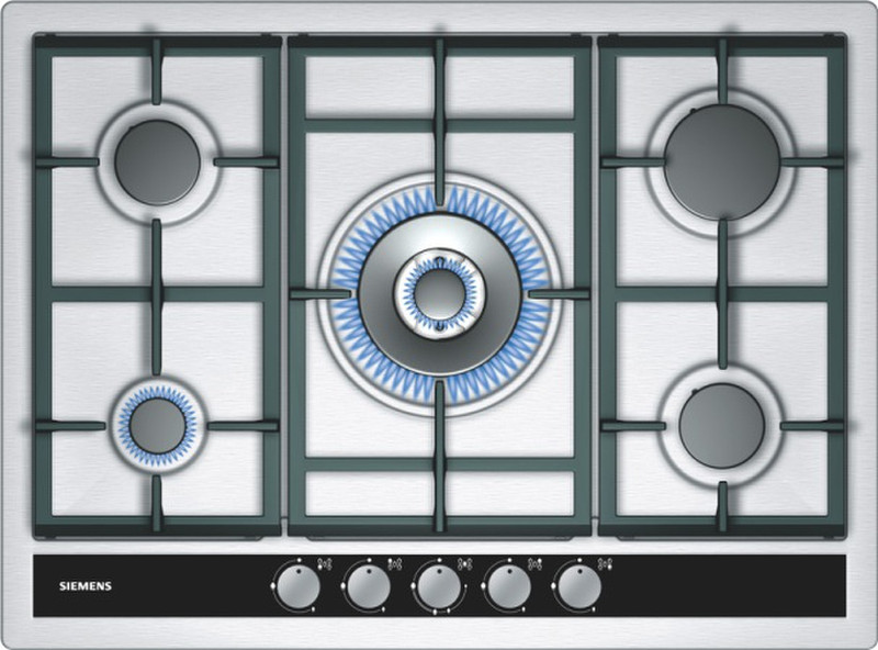 Siemens EC745RB90Y built-in Gas Black,Stainless steel hob