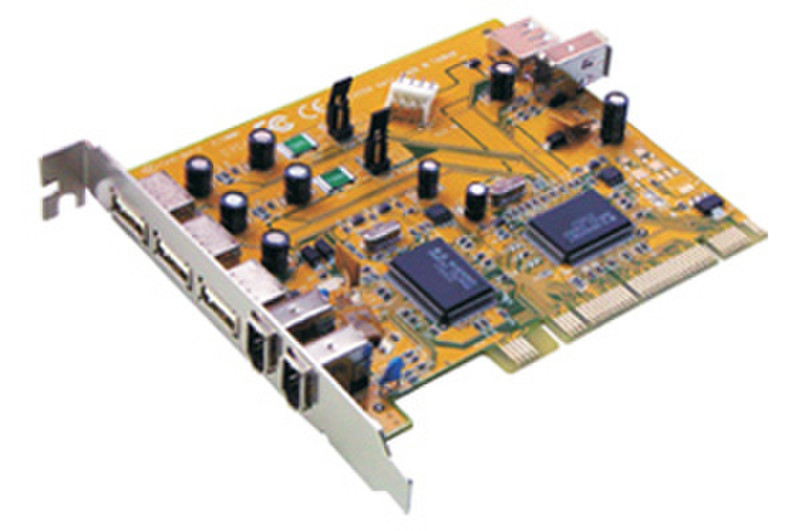 Sunix UFC3212V Eingebaut IEEE 1394/Firewire,USB 2.0 Schnittstellenkarte/Adapter