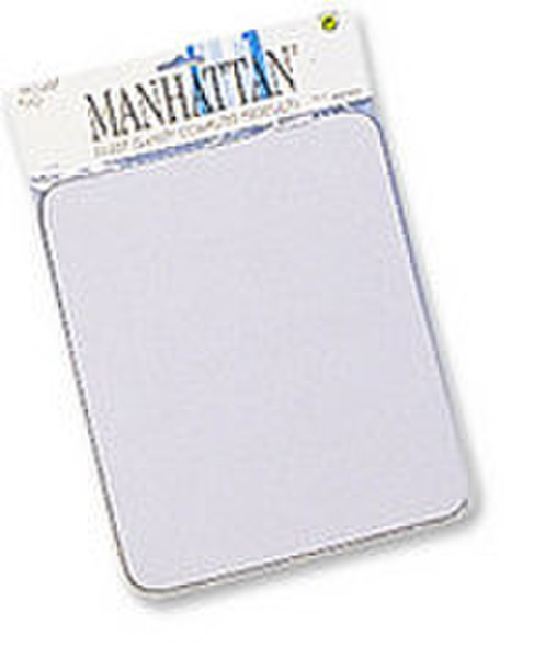 Manhattan 423557 White mouse pad