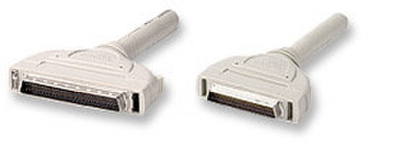 Manhattan DB68/HP / DB50/HP, M/M, 1.8m Intrernal 1.8м DB68/HPM DB50/HPM Серый SCSI кабель