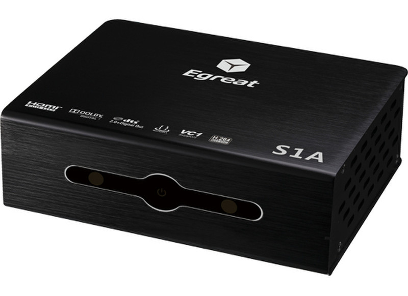 Egreat S1A Black digital media player