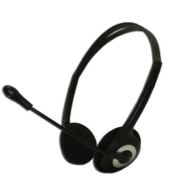 Approx APPHSVLV2 2x 3.5 mm Binaural Head-band Black headset