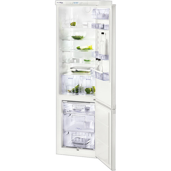 Zoppas PC382NF Отдельностоящий A+ Белый холодильник с морозильной камерой