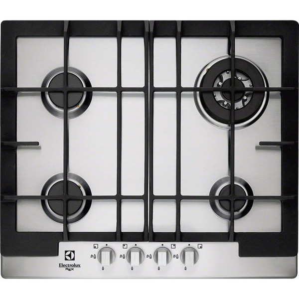 Electrolux PQX640UOV built-in Gas Black,Silver hob