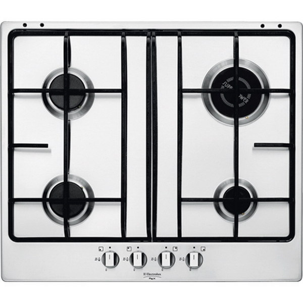 Electrolux PQX640V built-in Gas Silver hob