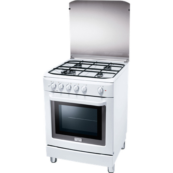 Electrolux RKG661101W Freestanding Gas hob White cooker