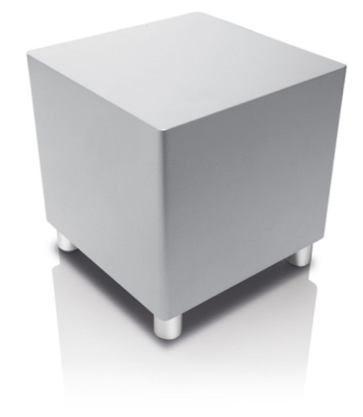 LOEWE Subwoofer Compact Active subwoofer 200W Chrome,Silver