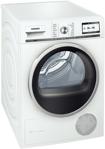 Siemens WT48Y700FG freestanding Front-load 8kg A White tumble dryer