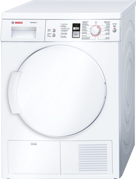 Bosch WTE84304FG Eingebaut Frontlader 7kg B Weiß Wäschetrockner