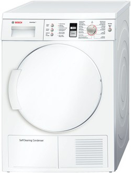 Bosch WTW84361FG Eingebaut Frontlader 7kg A+ Weiß Wäschetrockner