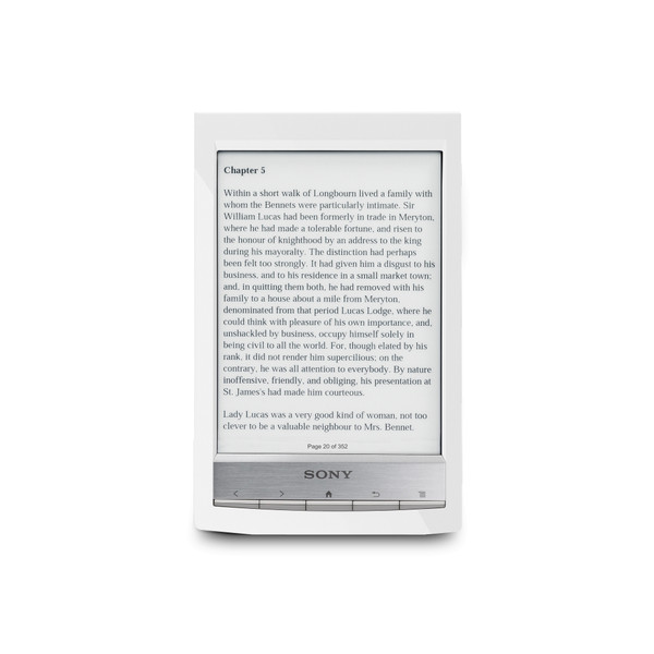 Sony PRS-T1 White e-book reader