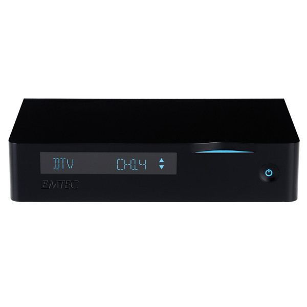 Emtec N500H Ethernet (RJ-45) Full HD Black TV set-top box