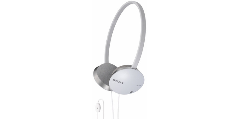 Sony DR-310DP/WHI 2x 3.5 mm Binaural Head-band White headset