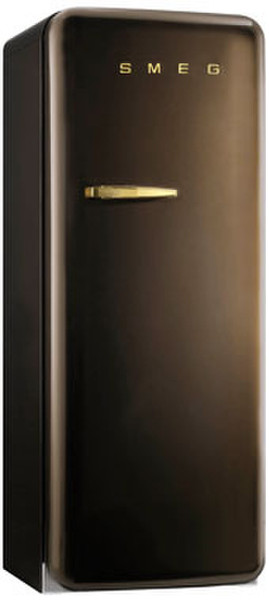 Smeg FAB28RCG Freistehend 248l A+ Schokolade Kühlschrank mit Gefrierfach