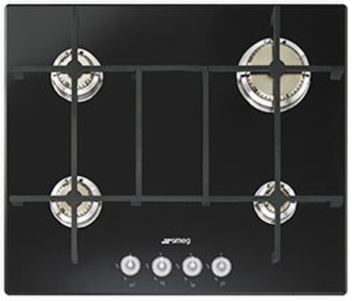 Smeg PV640N Настольный Газ Черный