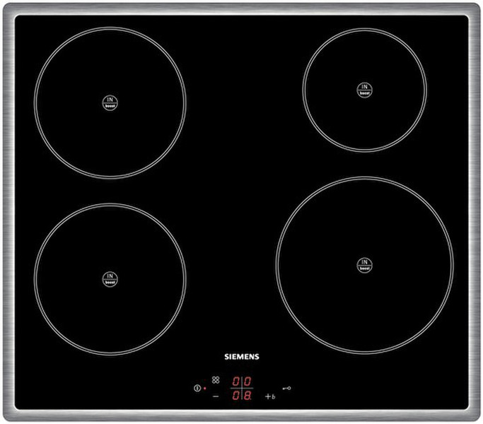 Siemens EH645QE11E built-in Electric induction Black hob