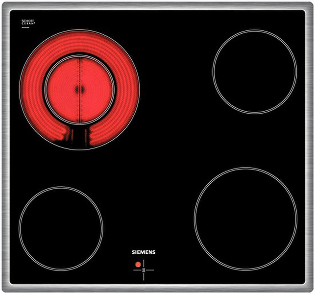 Siemens EV645GF12E Eingebaut Ceramic hob Schwarz Kochfeld