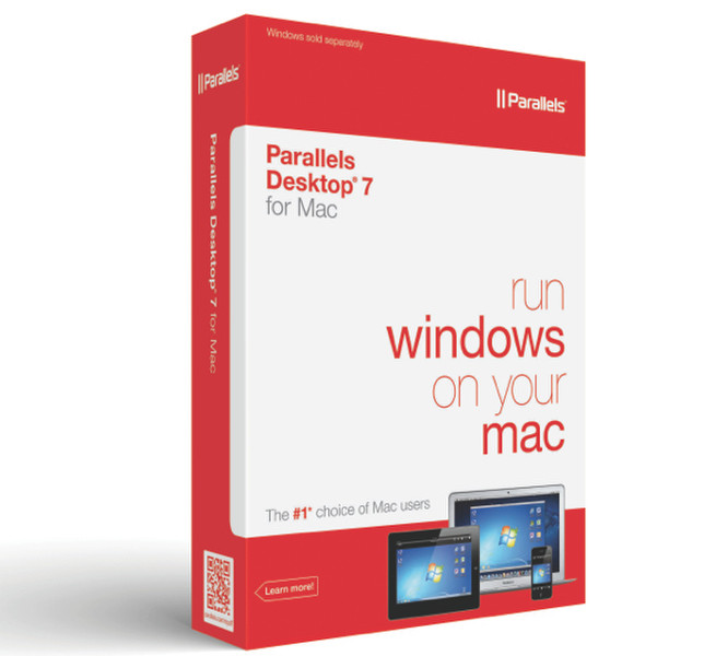Parallels Desktop 7 for Mac, FRE