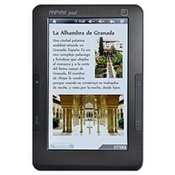 Papyre ebook Pad 7.1 7" 4GB Wi-Fi Black e-book reader