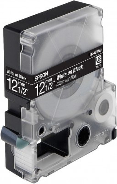 Epson Label Cartridge Vivid LC-4BWV9 White/Black 12mm (9m)