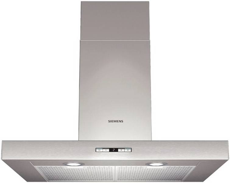 Siemens LC76BA540 Wall-mounted 650m³/h Stainless steel cooker hood