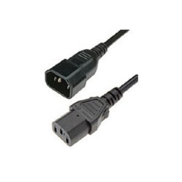 Hewlett Packard Enterprise A0K03A C13 coupler C14 coupler Black power cable
