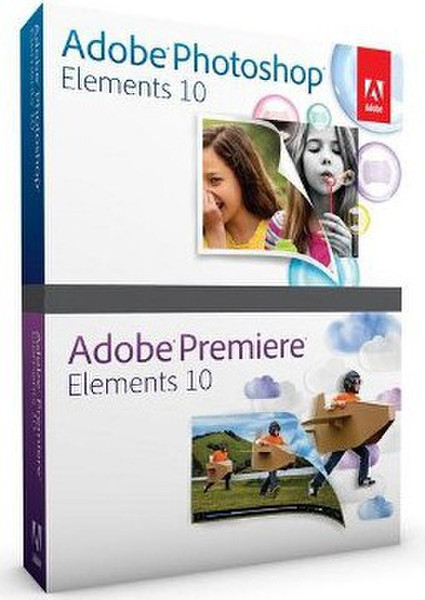 Adobe Photoshop Elements + Premiere Elements v10, MLP, UPG, FR