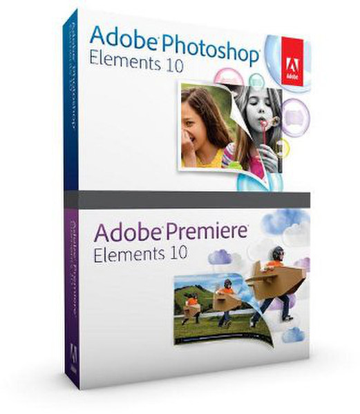 Adobe Photoshop Elements + Premiere Elements v10.0, Win, DVD, NL