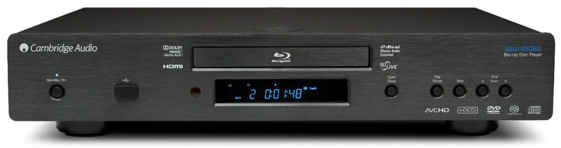 Cambridge Azur 650BD Blu-Ray-Player 7.1 Schwarz
